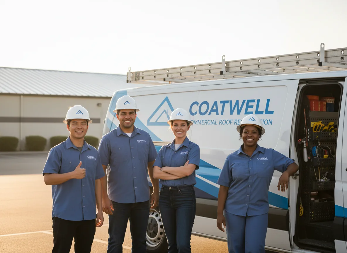 Commercial roof coating company in Linesville, PA